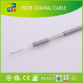 100m bobina 50ohm Rg58 cable coaxial (RoHS CE aprobado)